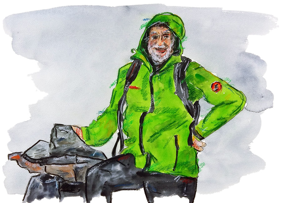 Rolf auf P.Centrale